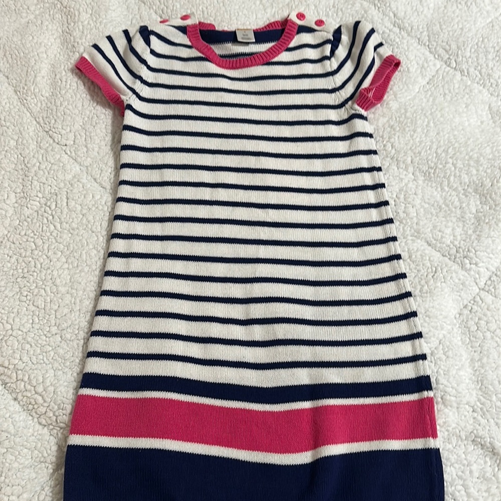 Gymboree girls dress size 8 striped